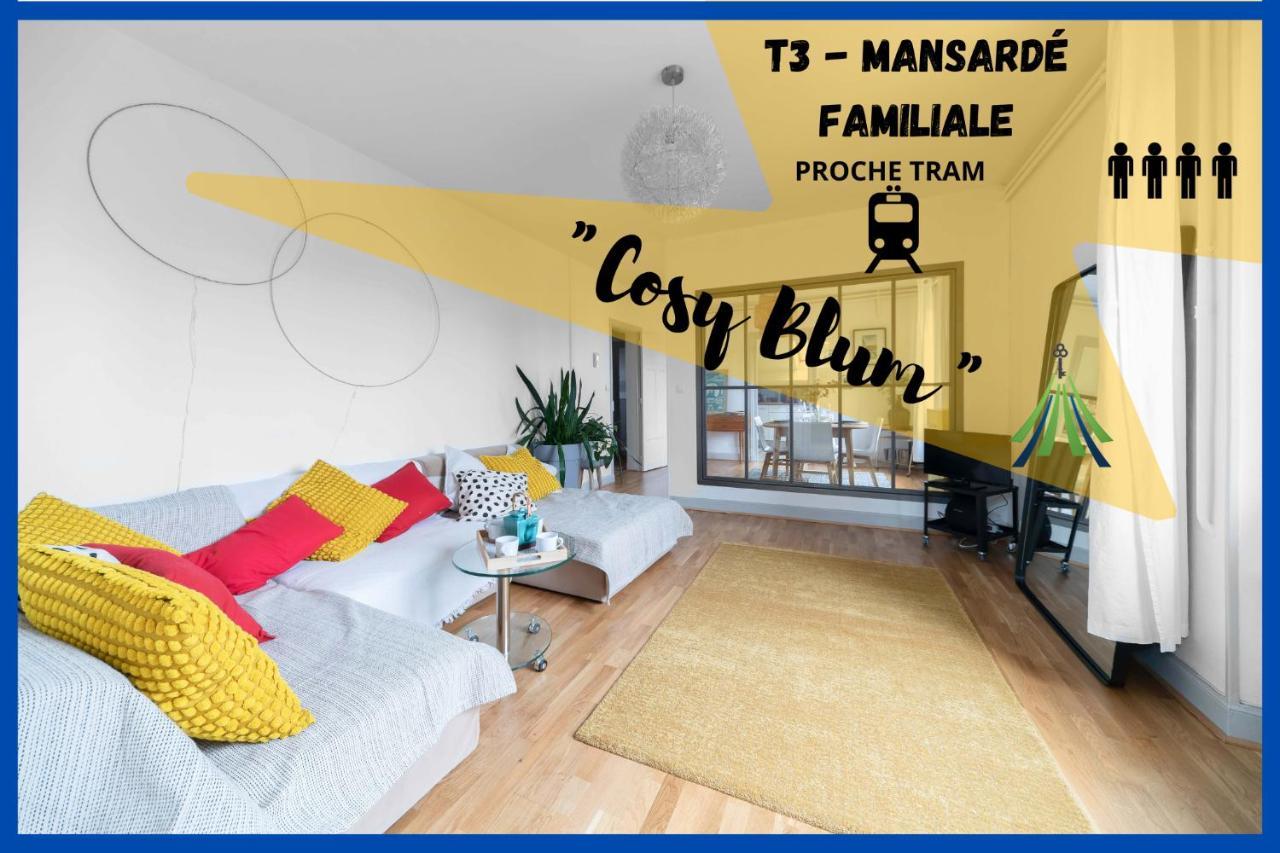 ⟬Cosy Blum 63⟭ Charmant Et Accueillant ⁕Mansarde⁕ Clermont-Ferrand Exterior foto